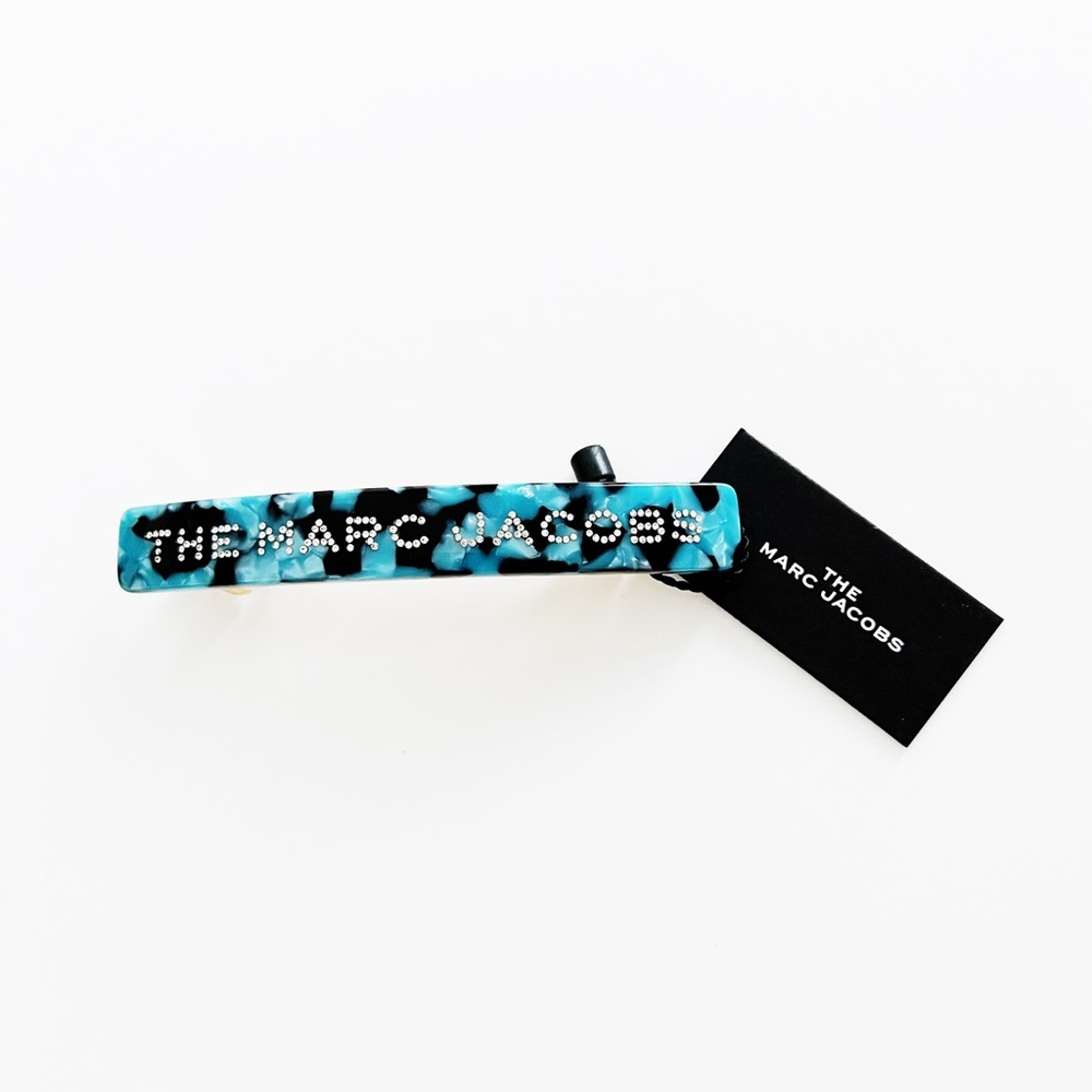 Marc Jacobs Blue Tortoise Barrette
